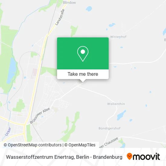 Wasserstoffzentrum Enertrag map