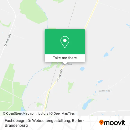 Карта Fachdesign für Webseitengestaltung