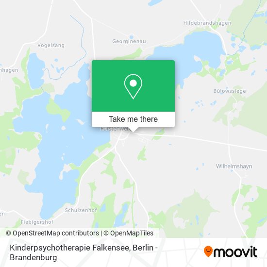 Kinderpsychotherapie Falkensee map