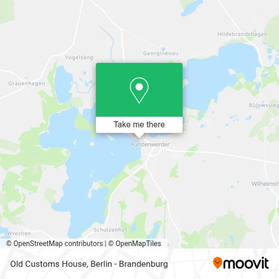 Altes Zollhaus map