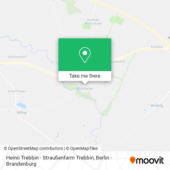 Heino Trebbin - Straußenfarm Trebbin map