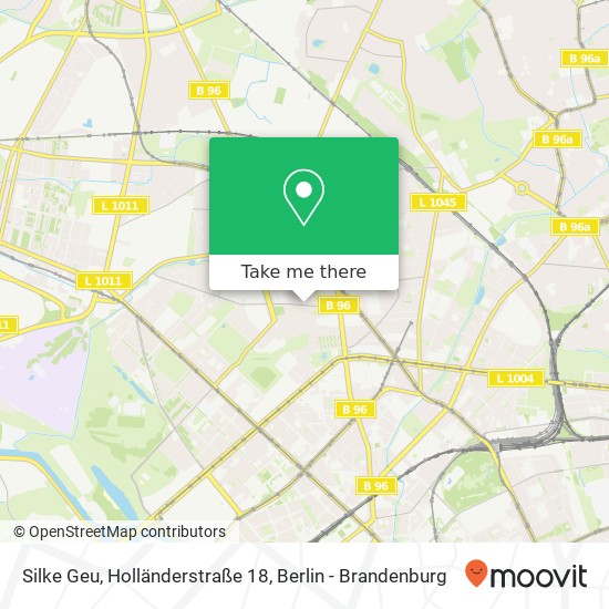 Silke Geu, Holländerstraße 18 map