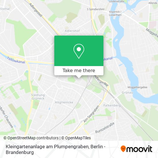Карта Kleingartenanlage am Plumpengraben