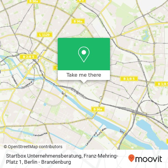 Startbox Unternehmensberatung, Franz-Mehring-Platz 1 map