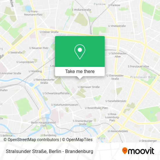 Карта Stralsunder Straße