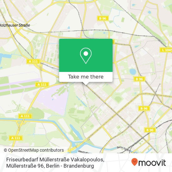 Friseurbedarf Müllerstraße Vakalopoulos, Müllerstraße 96 map