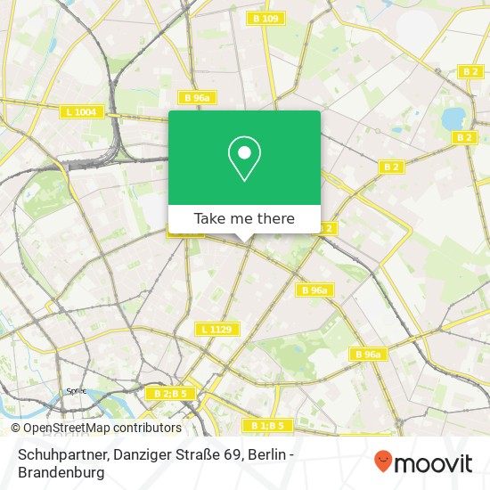 Schuhpartner, Danziger Straße 69 map