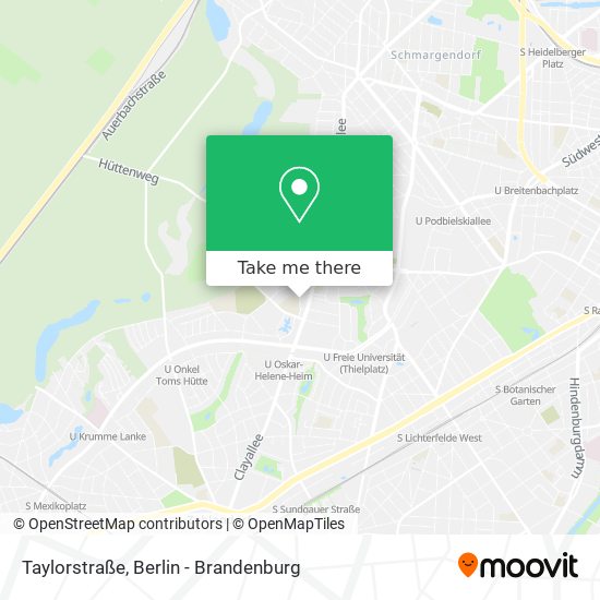 Taylorstraße map