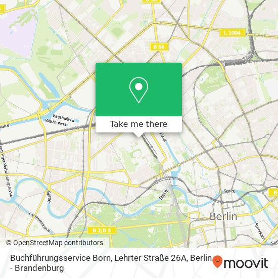 Buchführungsservice Born, Lehrter Straße 26A map