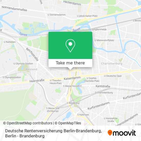 Карта Deutsche Rentenversicherung Berlin-Brandenburg