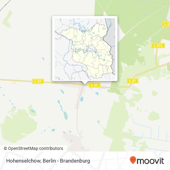 Hohenselchow map