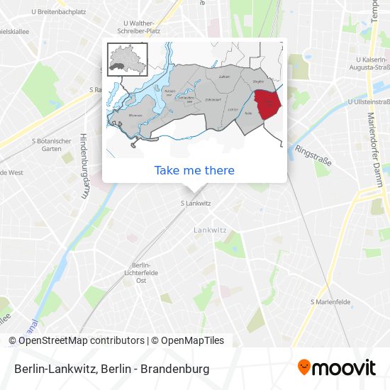 Berlin-Lankwitz map