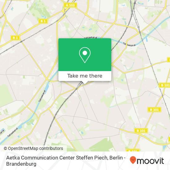 Aetka Communication Center Steffen Piech map