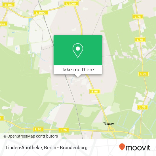 Карта Linden-Apotheke