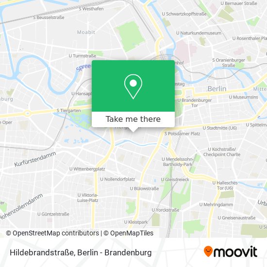 Hildebrandstraße map