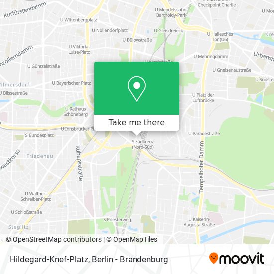 Hildegard-Knef-Platz map