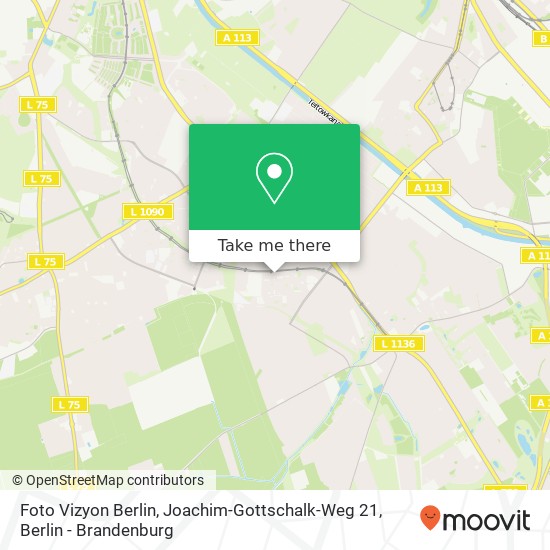 Foto Vizyon Berlin, Joachim-Gottschalk-Weg 21 map