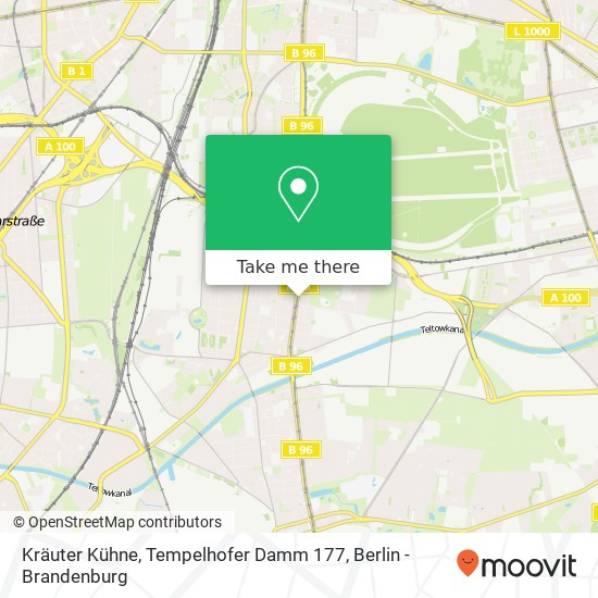 Kräuter Kühne, Tempelhofer Damm 177 map