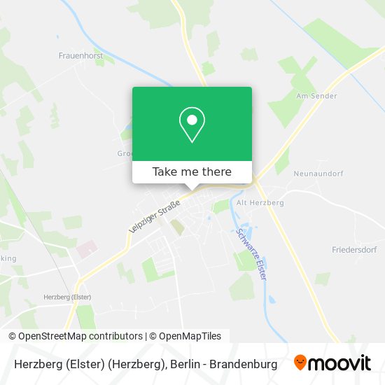 Herzberg (Elster) (Herzberg) map