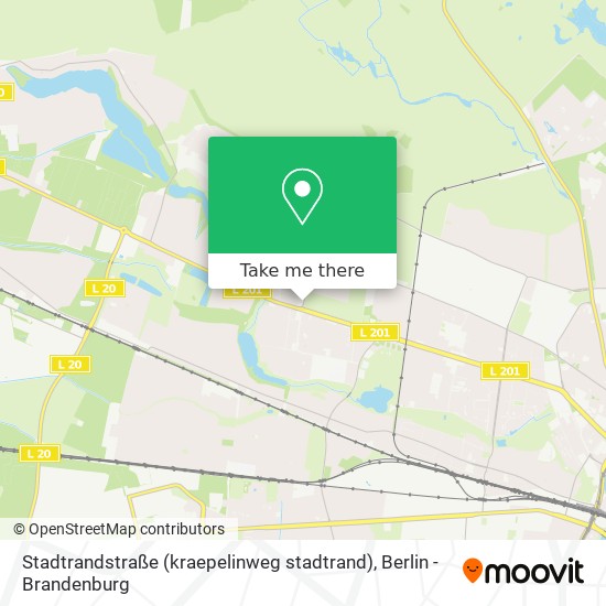 Stadtrandstraße (kraepelinweg stadtrand) map