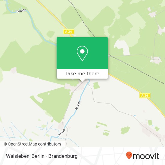 Walsleben map