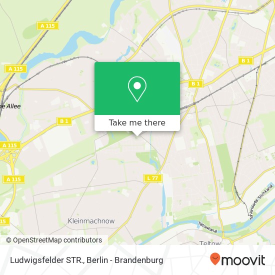 Ludwigsfelder STR. map