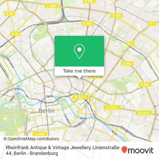 Rheinfrank Antique & Vintage Jewellery, Linienstraße 44 map