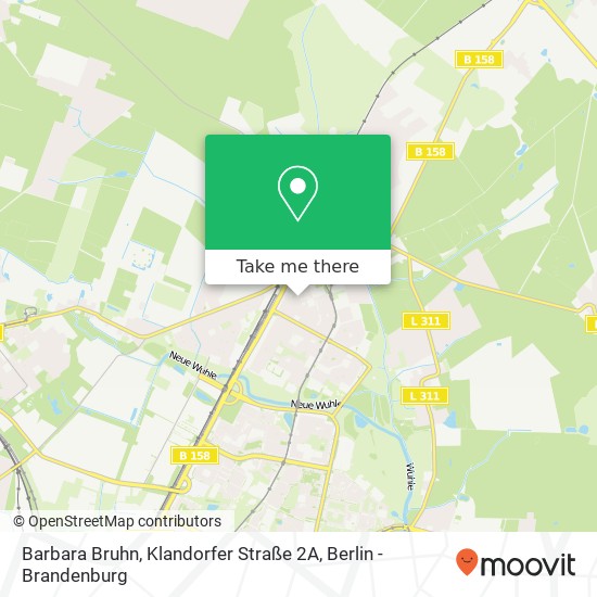 Barbara Bruhn, Klandorfer Straße 2A map