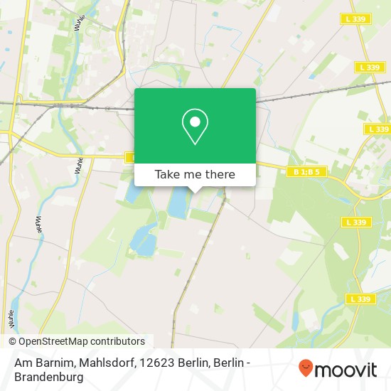 Am Barnim, Mahlsdorf, 12623 Berlin map