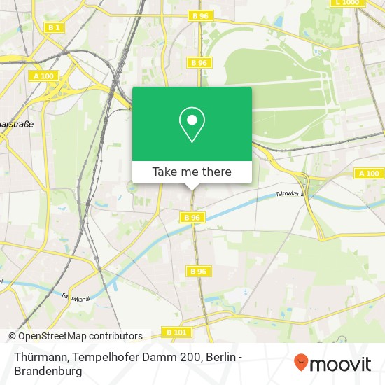 Thürmann, Tempelhofer Damm 200 map