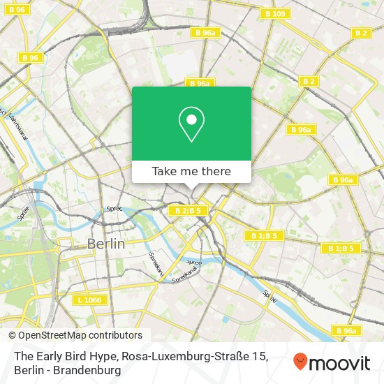 The Early Bird Hype, Rosa-Luxemburg-Straße 15 map