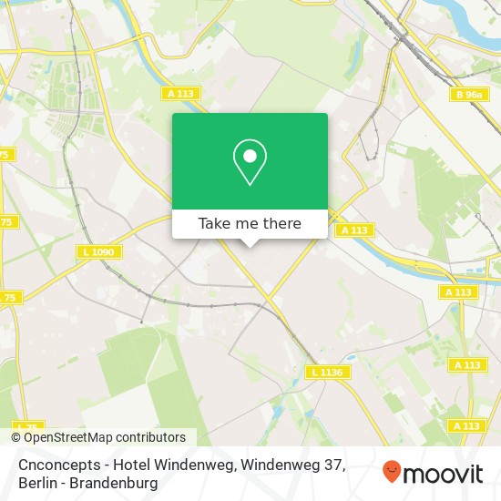 Cnconcepts - Hotel Windenweg, Windenweg 37 map