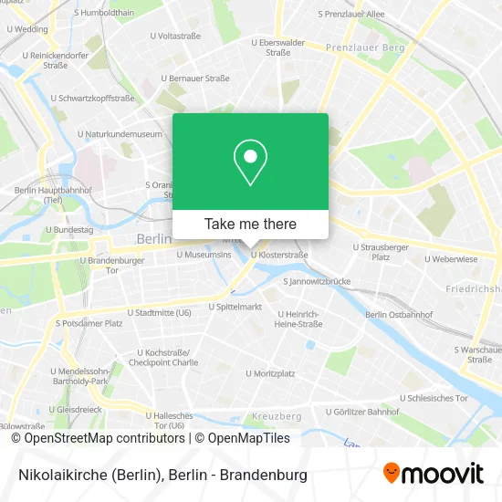 Nikolaikirche (Berlin) map