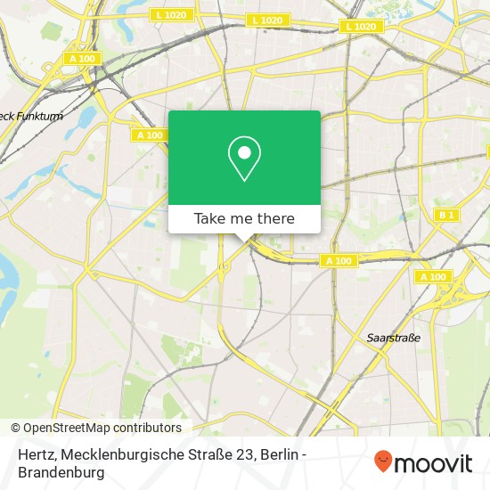 Hertz, Mecklenburgische Straße 23 map