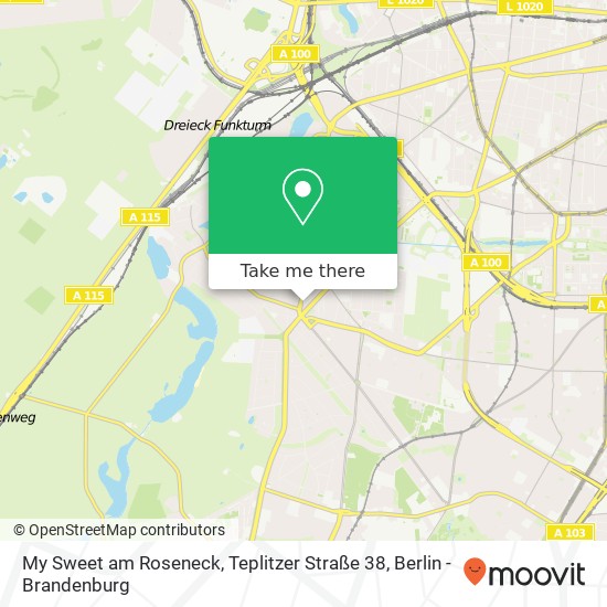 My Sweet am Roseneck, Teplitzer Straße 38 map