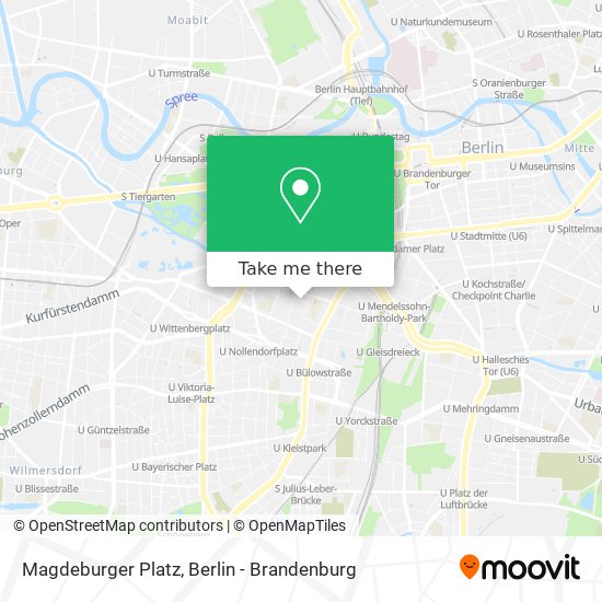 Карта Magdeburger Platz