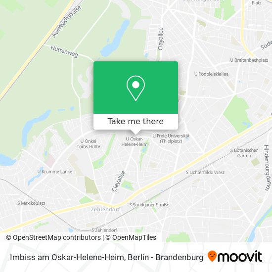 Карта Imbiss am Oskar-Helene-Heim