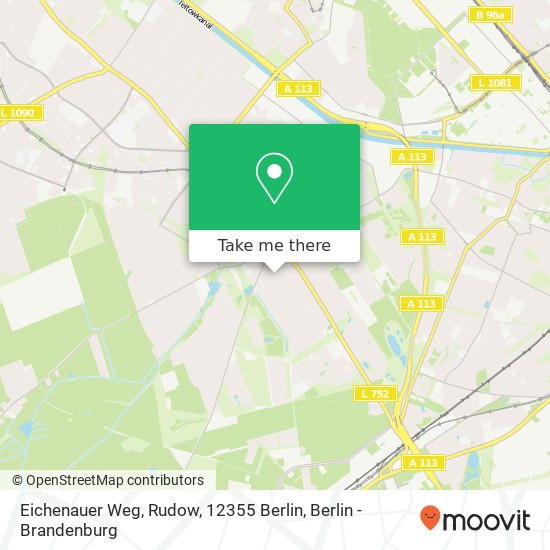 Eichenauer Weg, Rudow, 12355 Berlin map