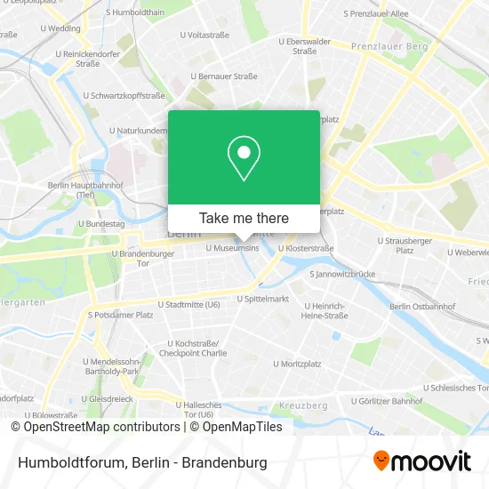 Humboldtforum map