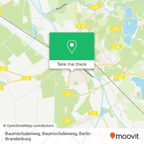 Карта Baumschulenweg, Baumschulenweg
