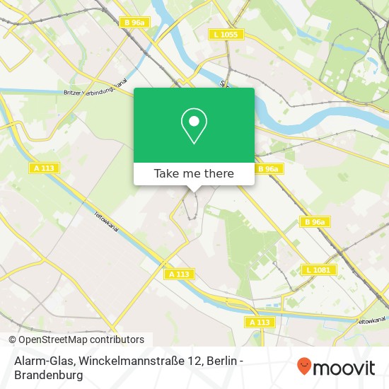 Alarm-Glas, Winckelmannstraße 12 map