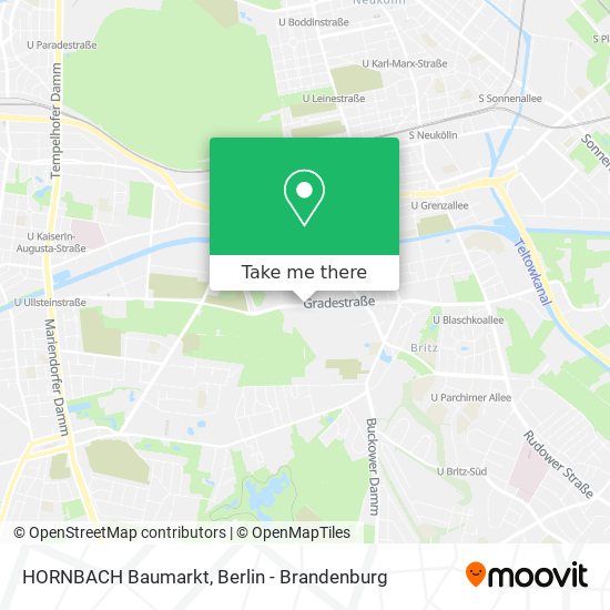 HORNBACH Baumarkt map