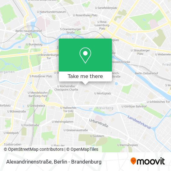 Alexandrinenstraße map