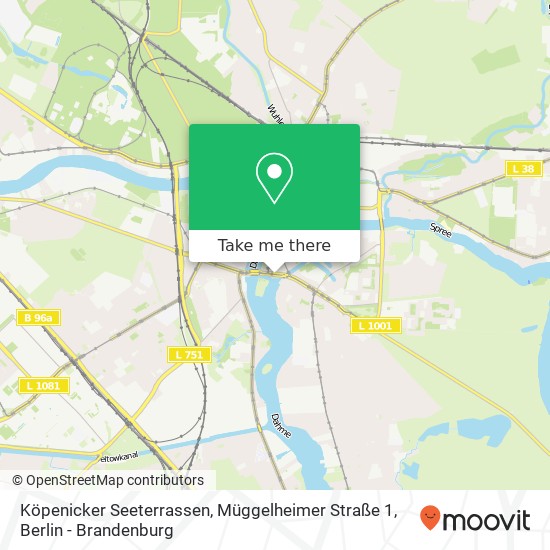 Köpenicker Seeterrassen, Müggelheimer Straße 1 map