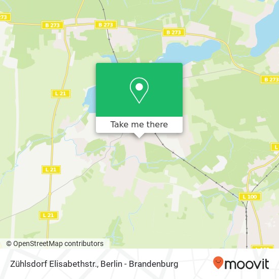 Zühlsdorf Elisabethstr. map