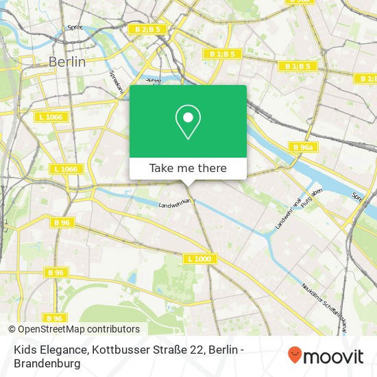 Kids Elegance, Kottbusser Straße 22 map