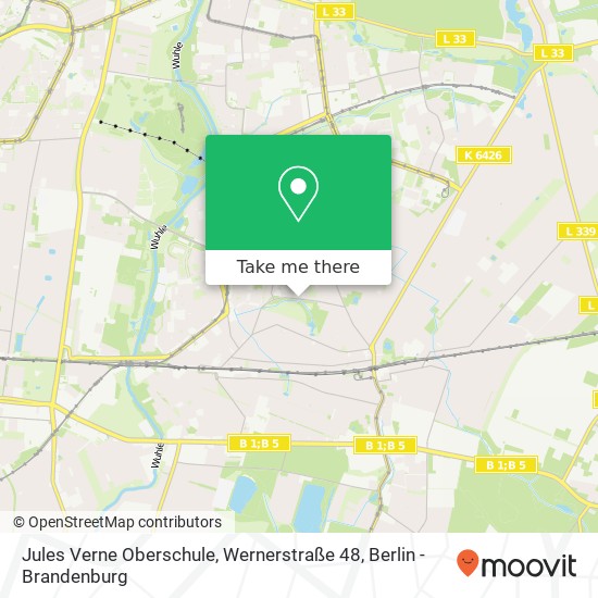 Jules Verne Oberschule, Wernerstraße 48 map