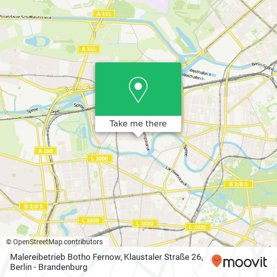 Malereibetrieb Botho Fernow, Klaustaler Straße 26 map