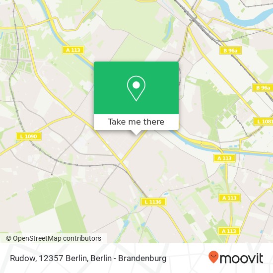 Rudow, 12357 Berlin map