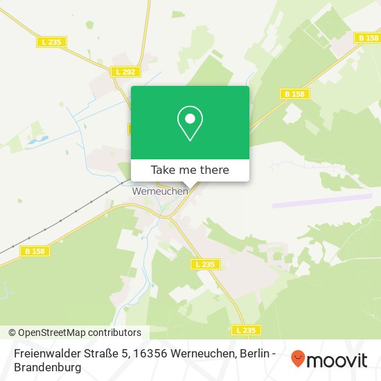 Freienwalder Straße 5, 16356 Werneuchen map